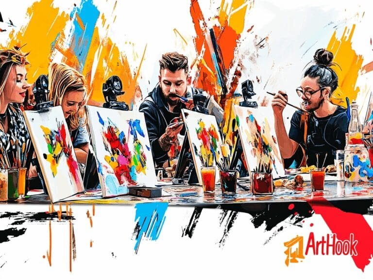    Художник на Новый год: как создать незабываемый корпоратив и укрепить командный дух через искусство Art-Hook.Ru