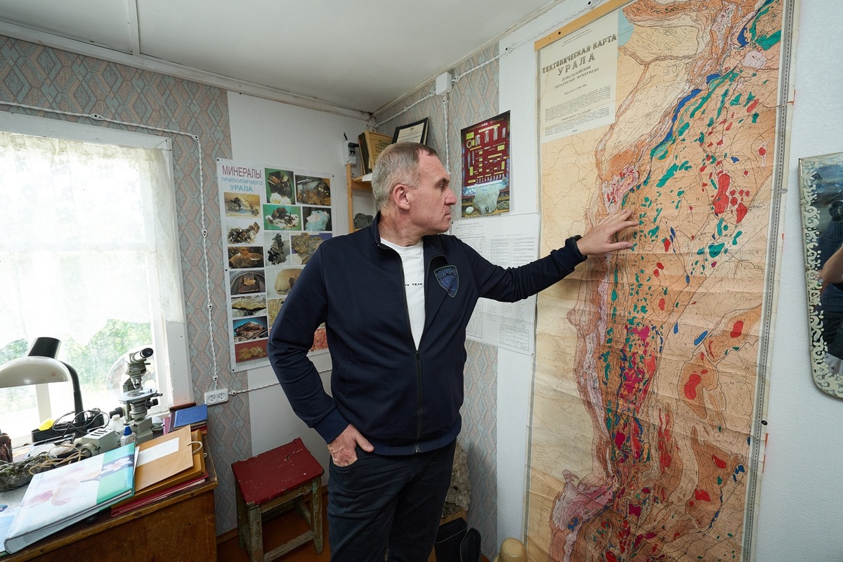 Поездка губернатора по Берёзовскому району ХМАО. Источник изображения – страница губернатора «ВКонтакте» / vk.com/kuharuk_ruslan