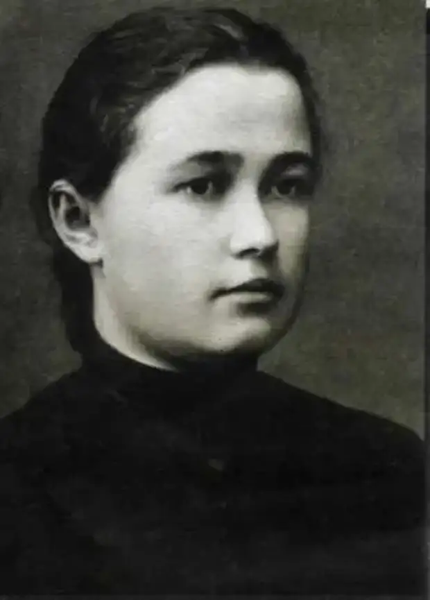 Баландина в молодости