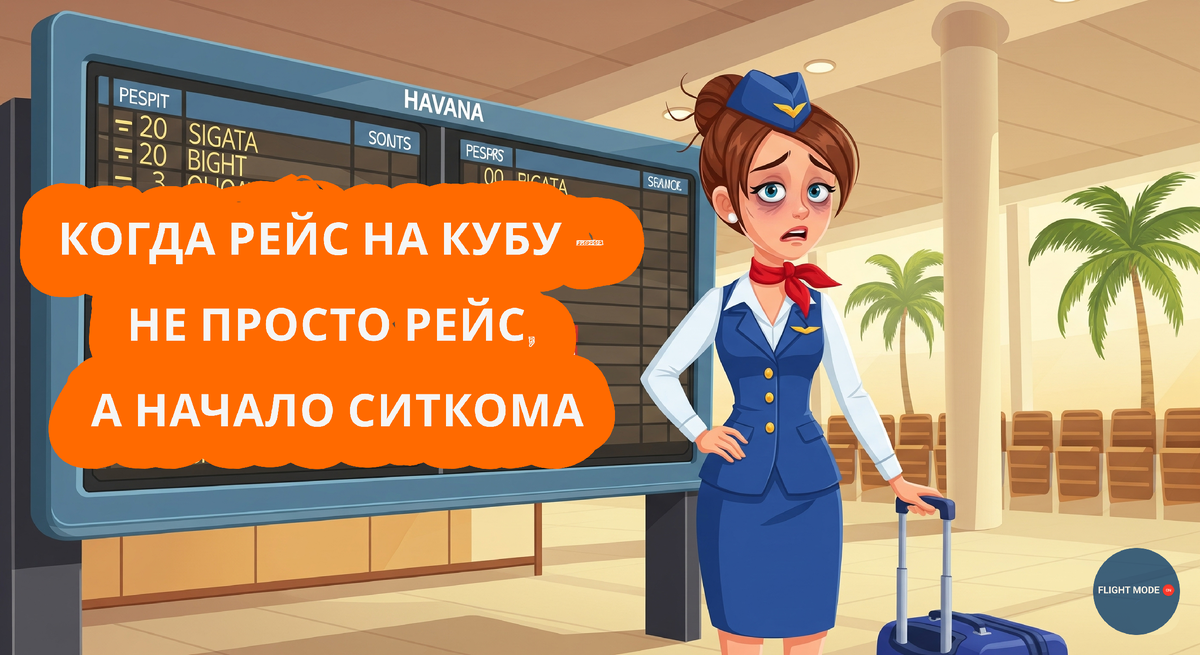 #стюардесса #авиажизнь #рейсвГавану