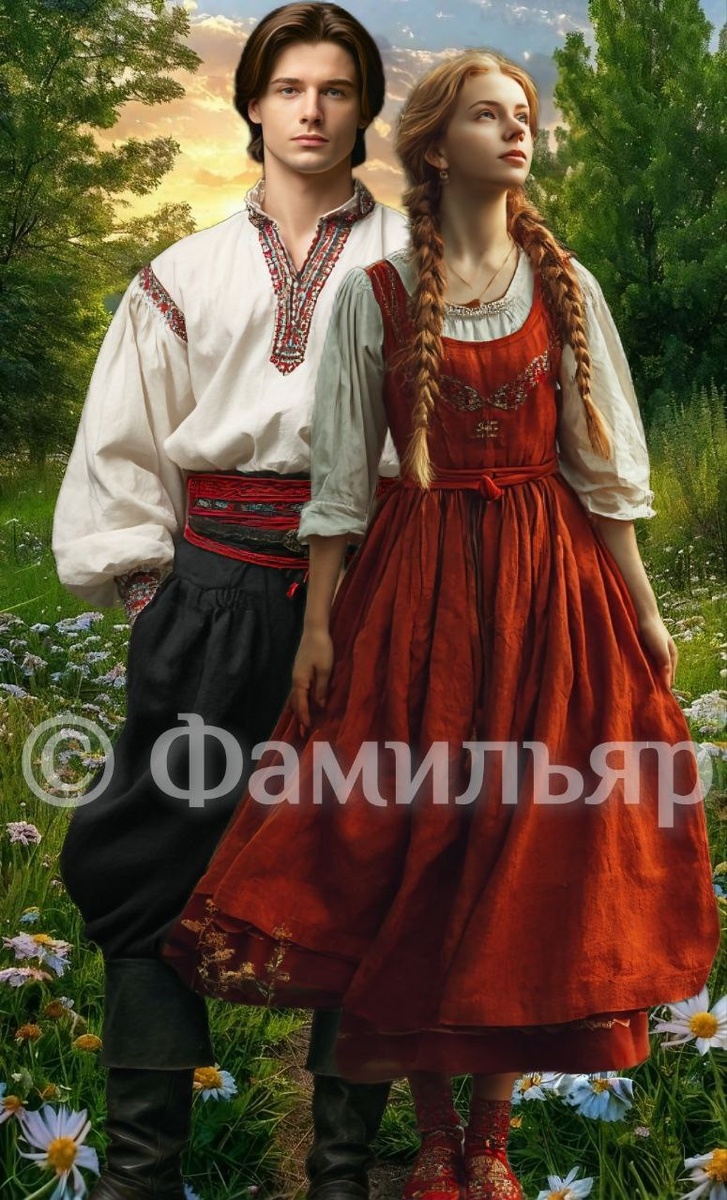 Колояр и Яглая. Автор: Ксения Фир.