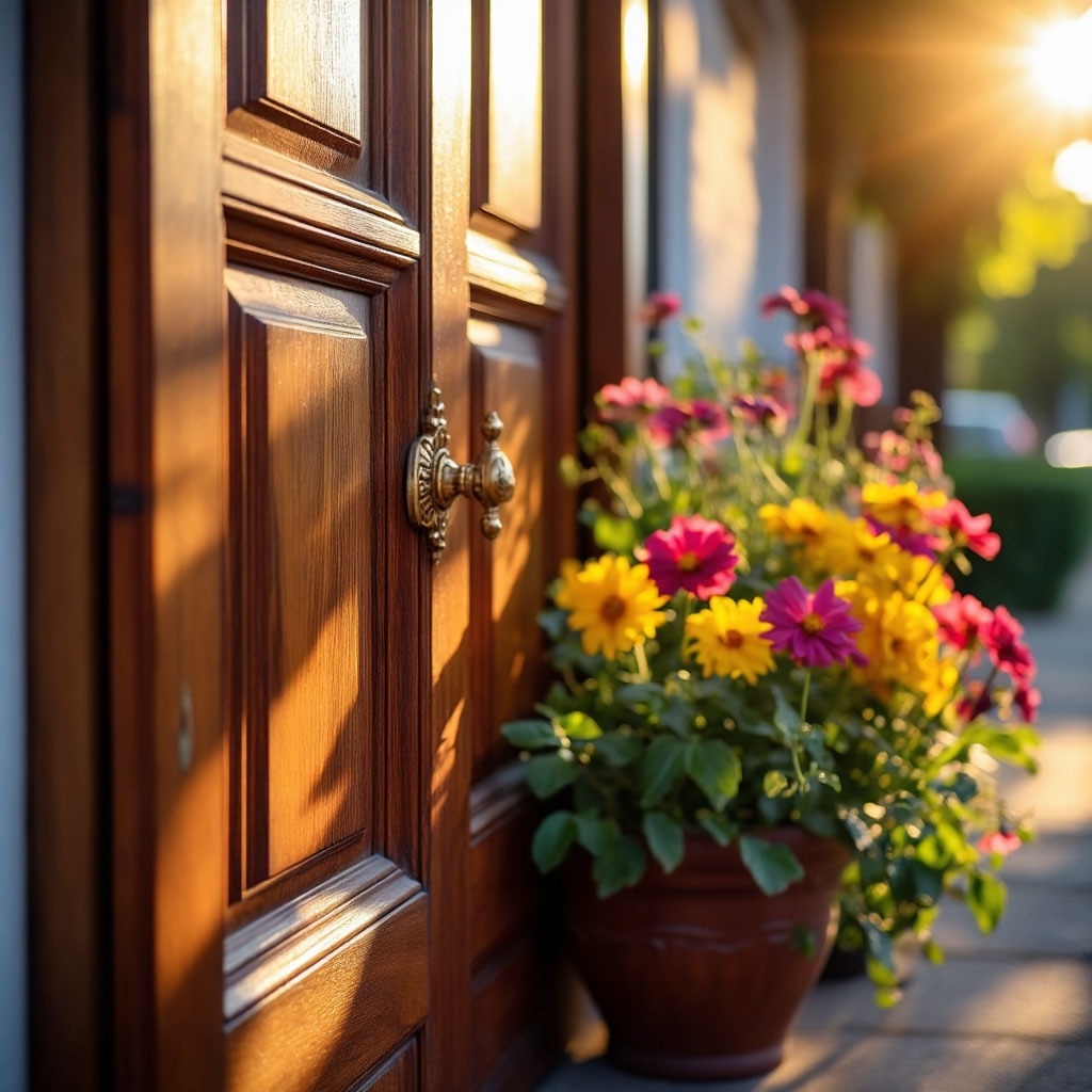 Вот такую чудесную дверь создала нейросеть.