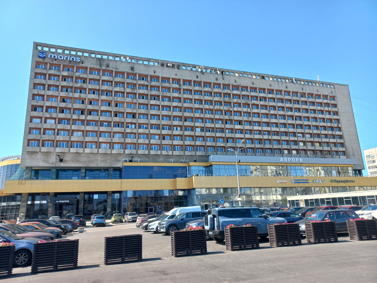 Вот наш отель.