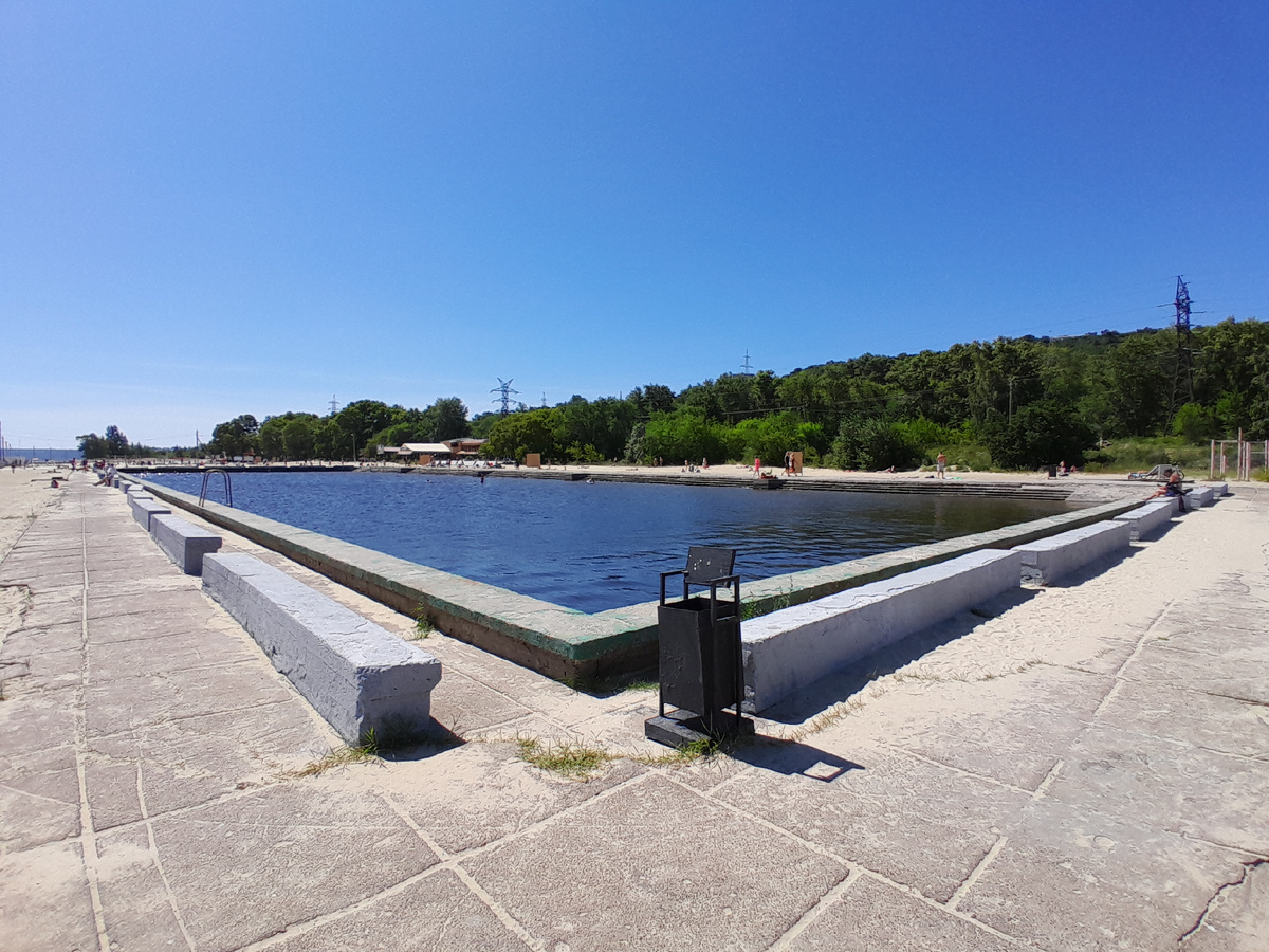 Централтный. Волжский пляж