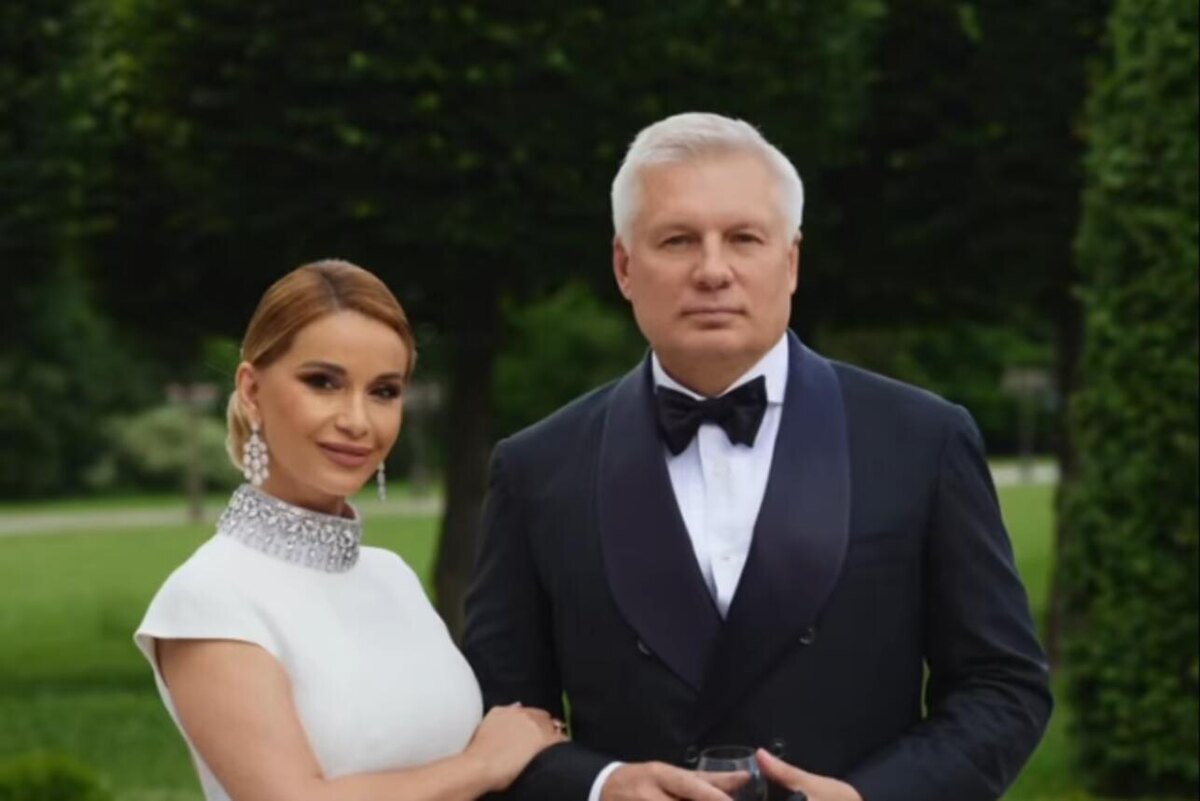    Ольга Орлова с мужем Валерием Масловым. соцсети