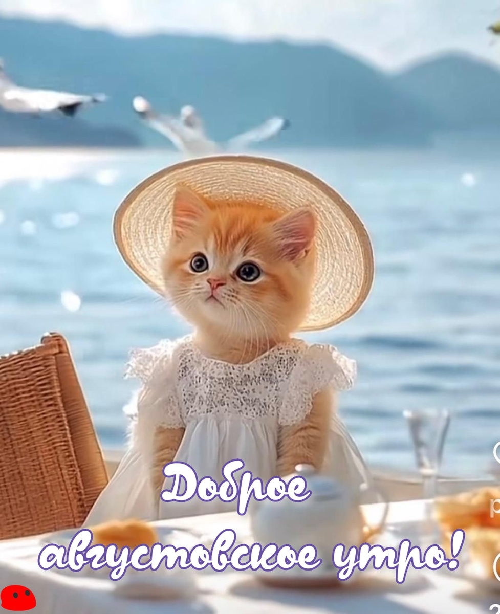 Доброе августовское утро