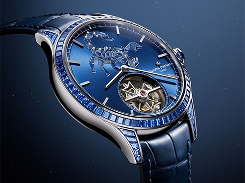 Серия из 12 моделей часов с турбийоном Vacheron Constantin Métiers d'Art Tribute to The Celestial украшена знаками зодиака и связанным с ним