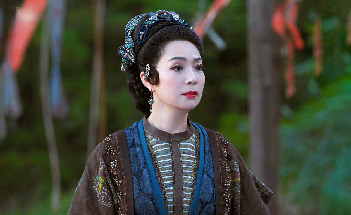 Идейный лидер варварской Нань-У в исполнении актрисы Дай Чуньжун