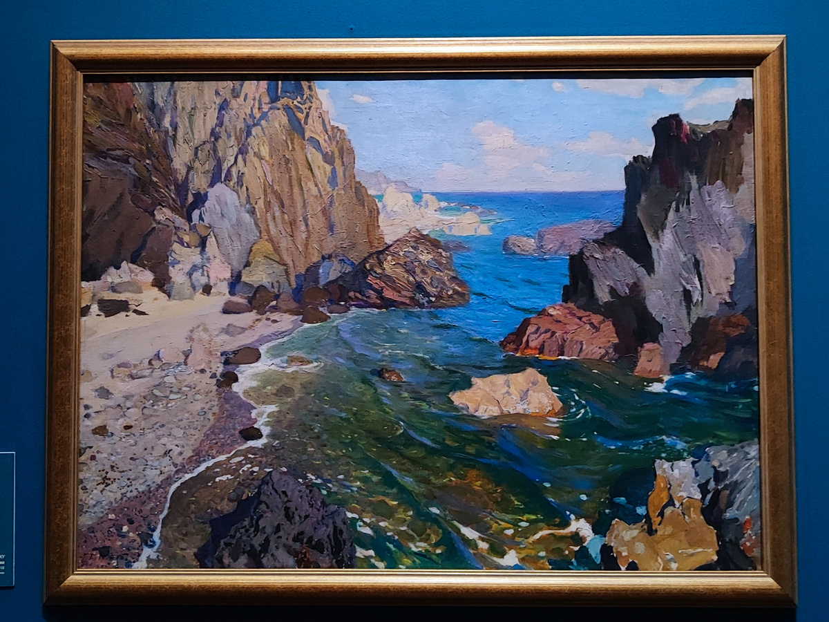 Г.М. Боровский. Пустынный берег. Крым (1916)