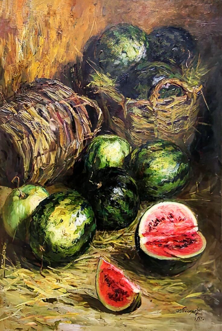 Холст, масло.  Музейный комплекс имени И.Я.Словцова. Фото картины взято из открытого источника 