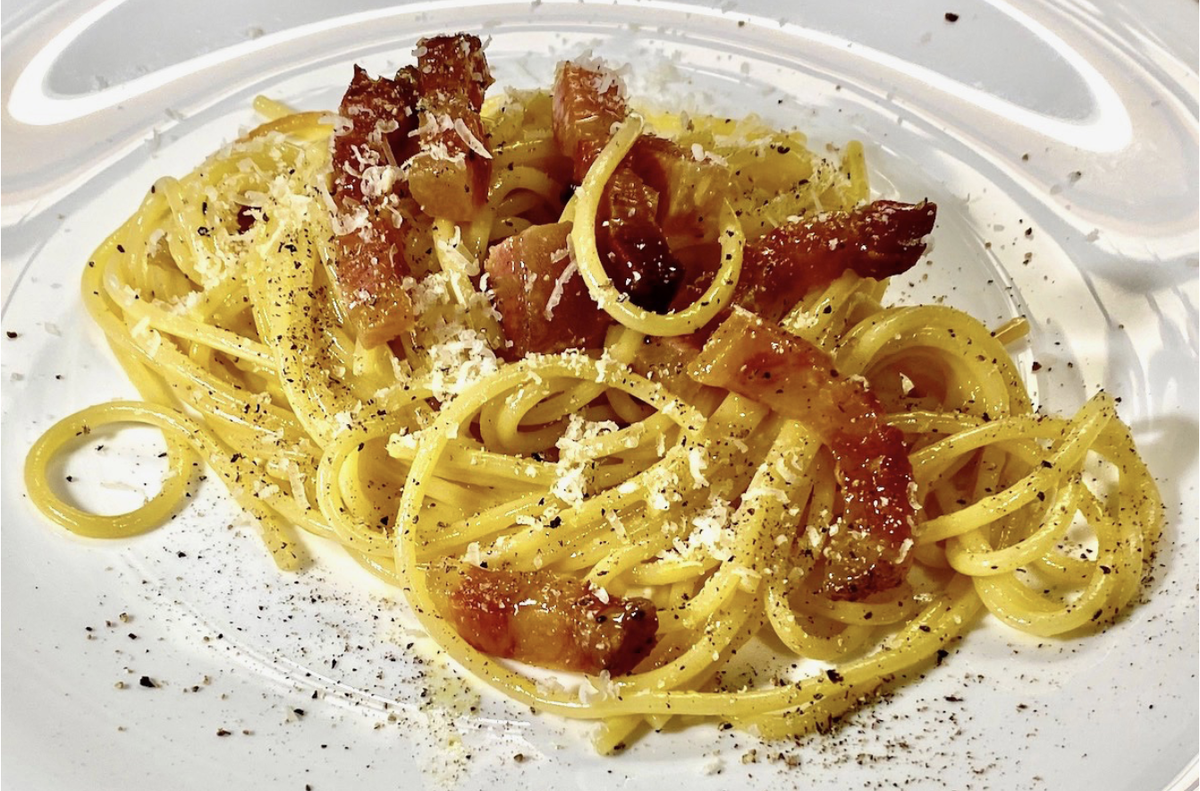Cпагетти алла сарбонара. Фотография из открытого источника.