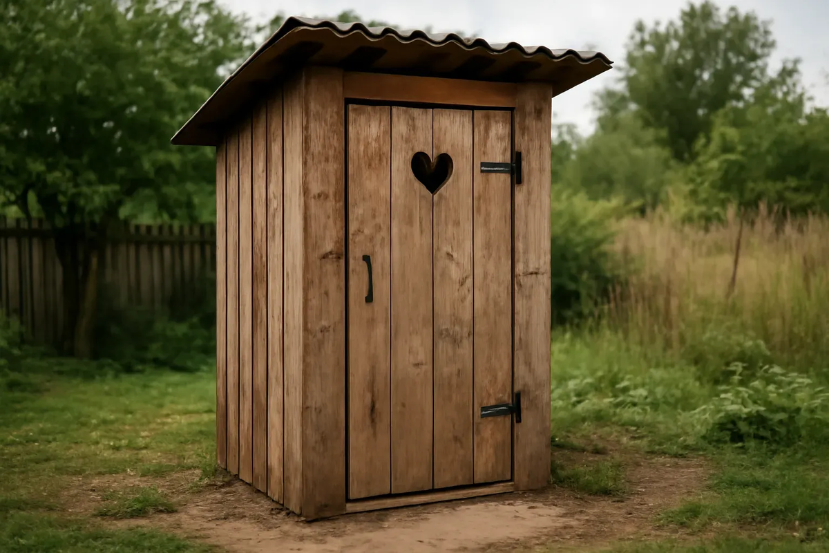 Уличный туалет типа "сортир"