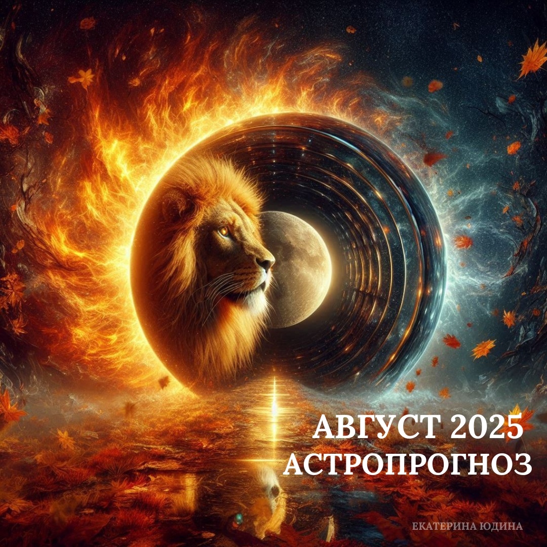 Астрологический прогноз на Август 2025. Астролог Екатерина Юдина 