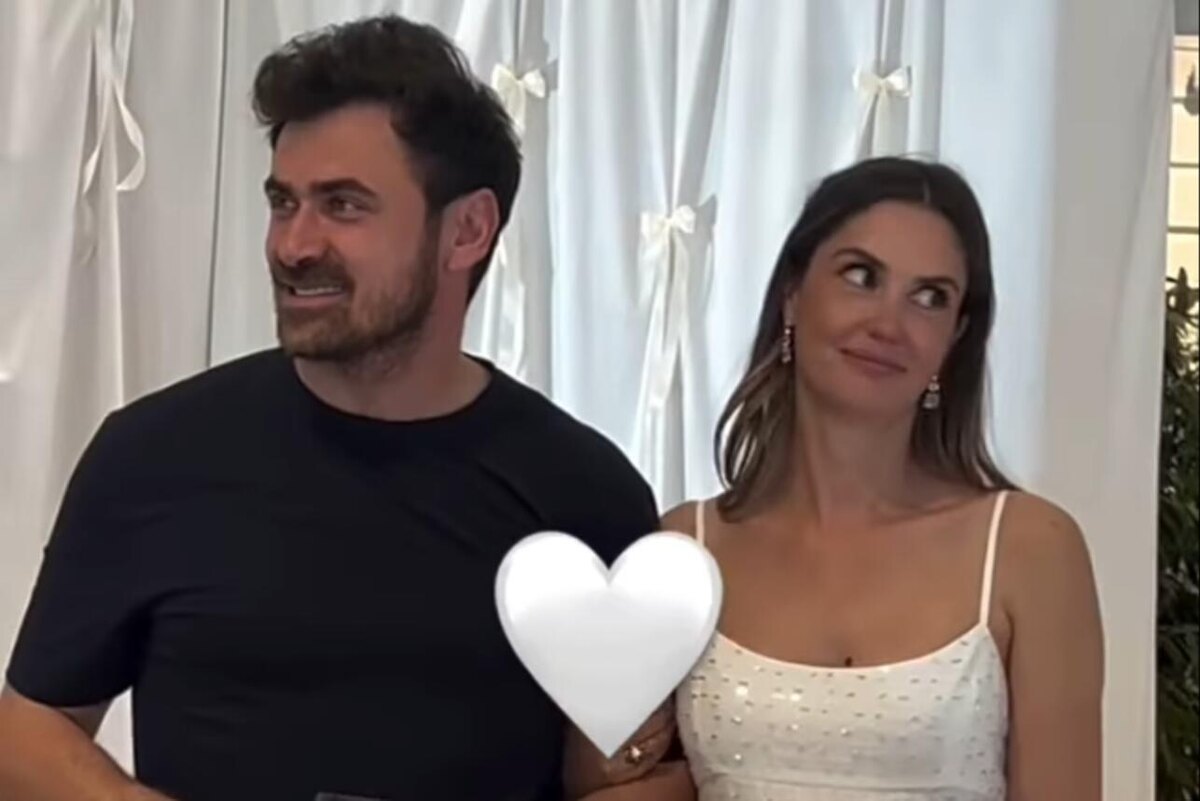    Петр Дранга и Агата Муцениеце. соцсети