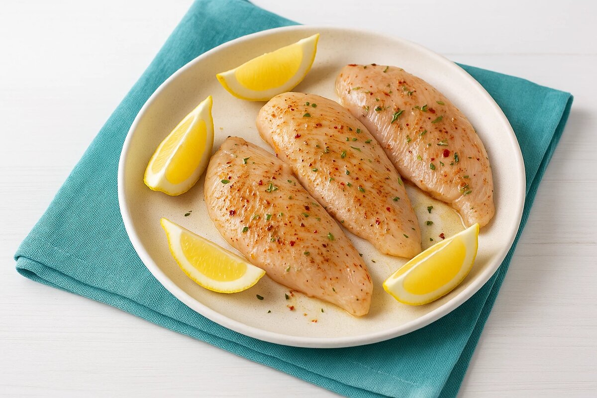 Индейка в лимонном маринаде