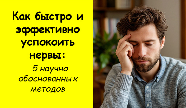 Как успакоить нервы