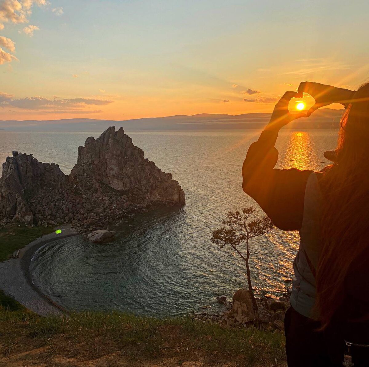 Фото с о. Ольхон, оз. Байкал