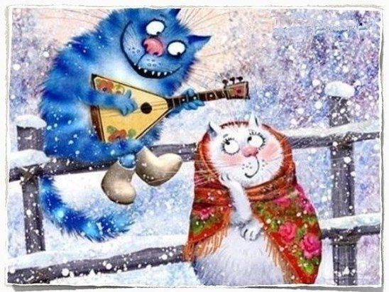 очаровательные коты Рины Зенюк