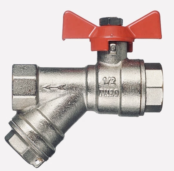 Пример кран фильтра перед счетчиком