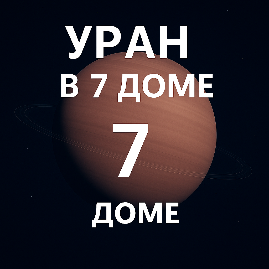Уран в 7 доме. Астролог Елена Мирошниченко 