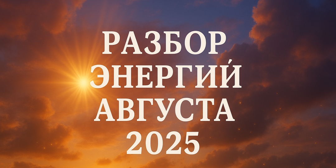 Энергии августа 2025. Больше не могу делать вид, что все нормально.
