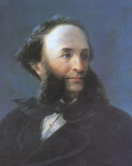 автопортрет  И.К.Айвазовского, 1874г.