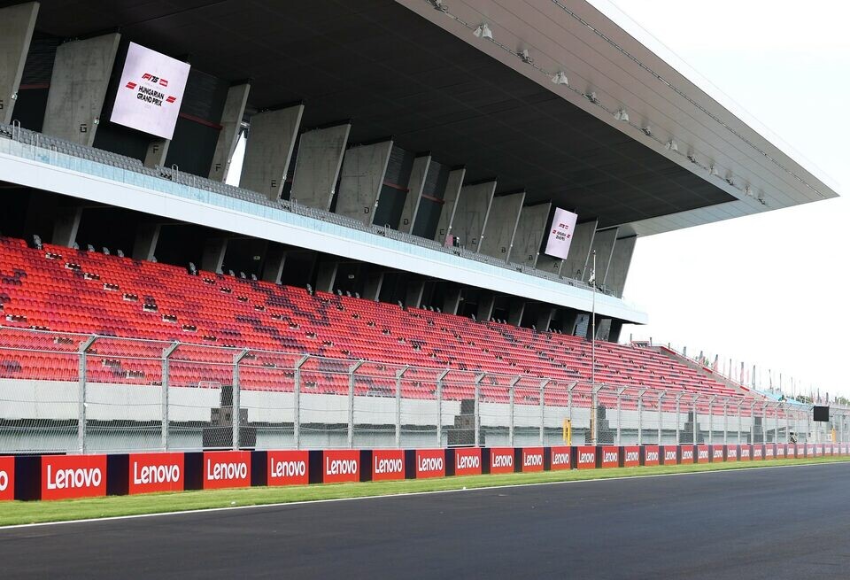    Стартовая решетка Гран При Венгрии Формулы 1Хунгароринг