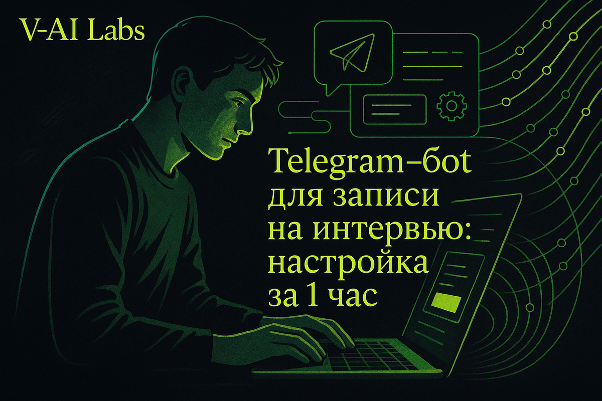    Настройка Telegram-бота для записи на интервью за 1 час