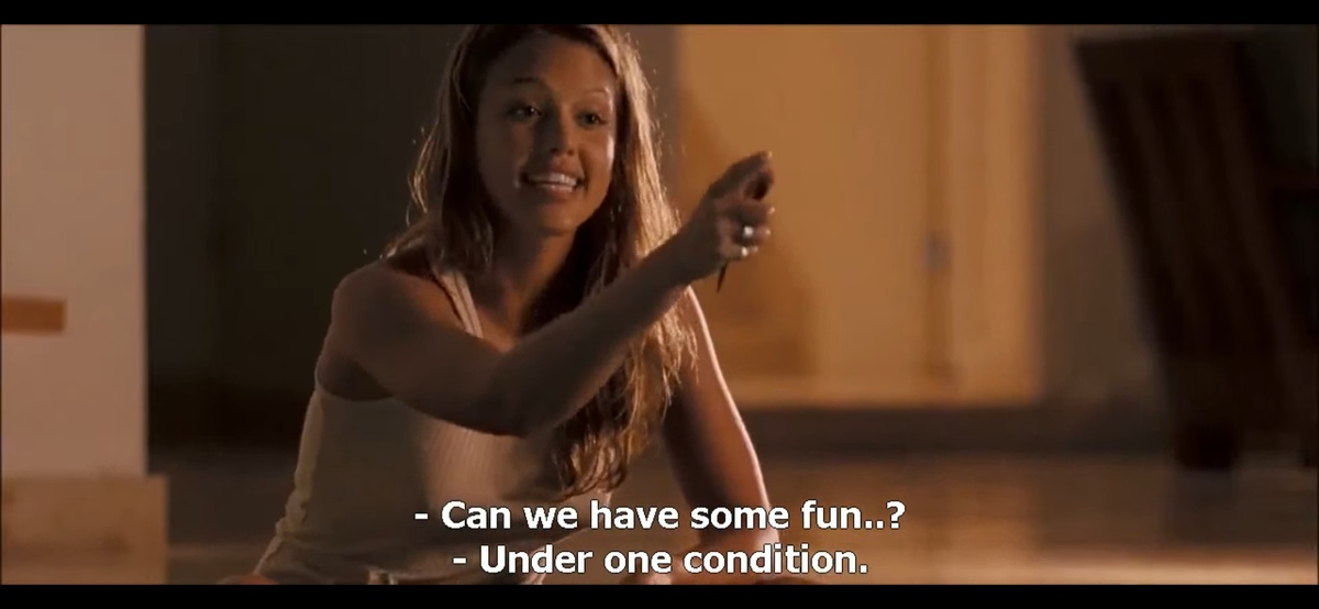 - Можем мы повеселиться..? - Только одно условие.