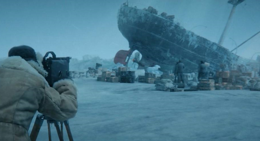 Кадр из сериала  "Челюскин. Первые" / Россия, 2024г