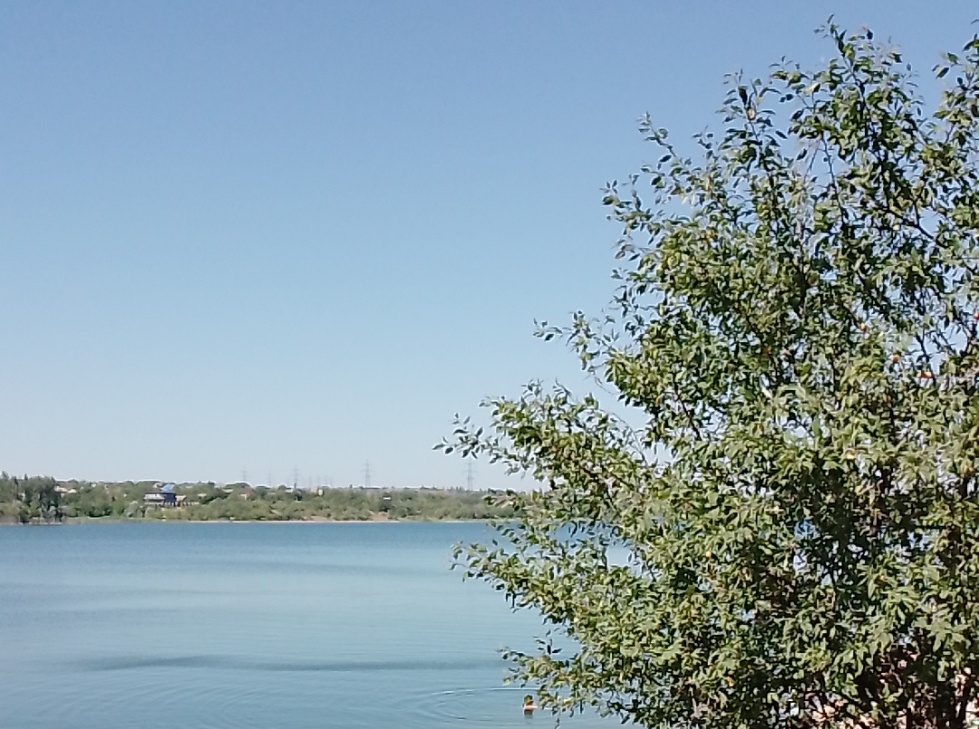 Донецкое море. Фото автора. 