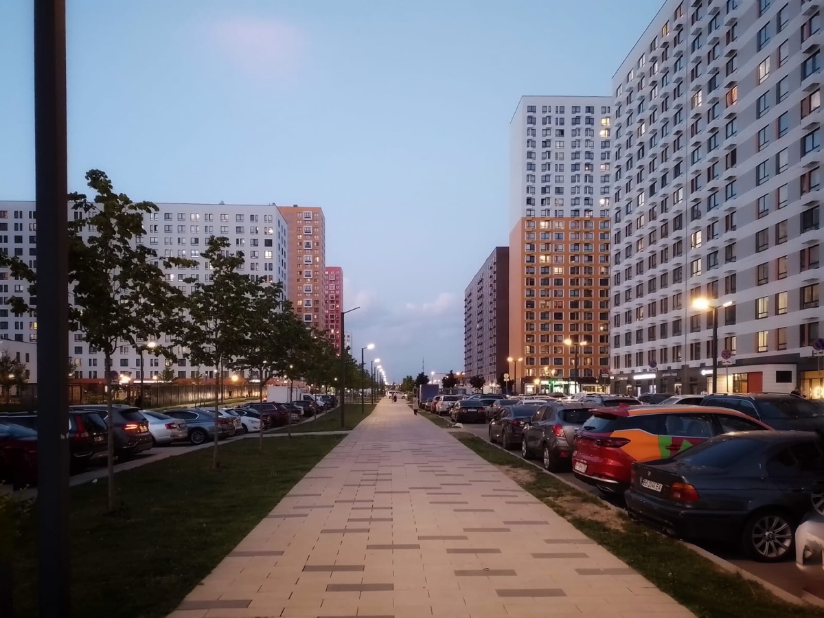 Одним из летних вечеров во время спонтанной велопрогулки.