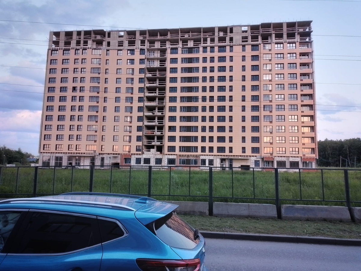 Один из домов «Инграда», так и не введенный в эксплуатацию.