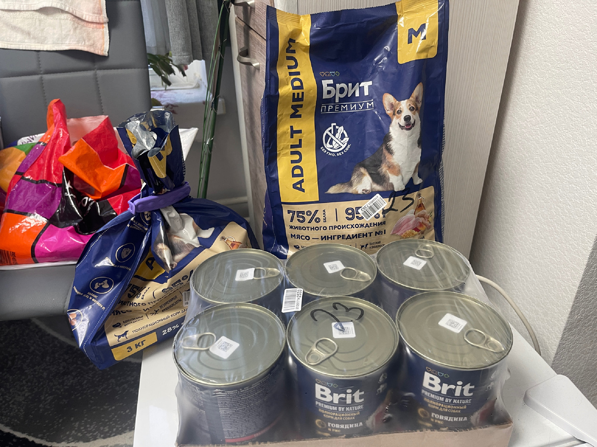 Заказывал через маркетплейс. Здесь и сухой корм, и влажный. Фото: Михаил Лайф Влог