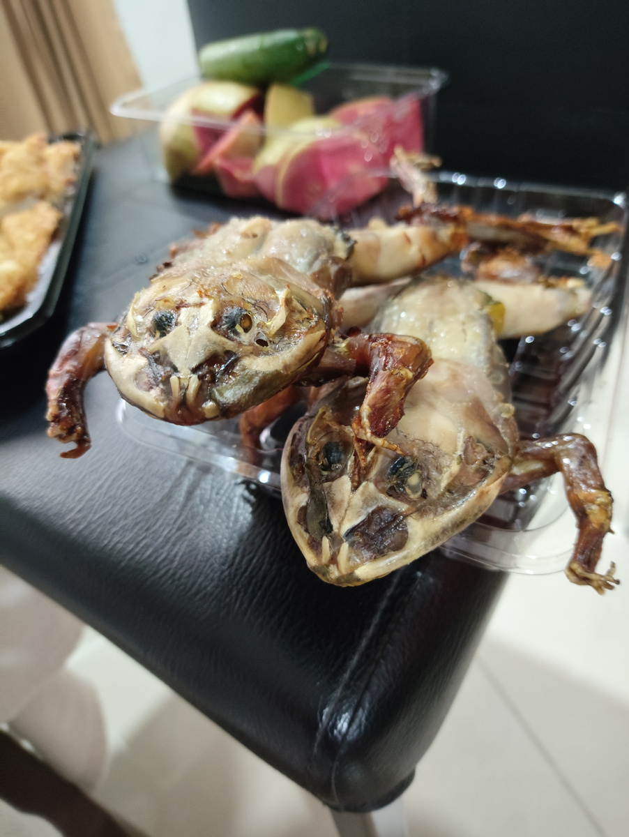 Что поймали, то и съели