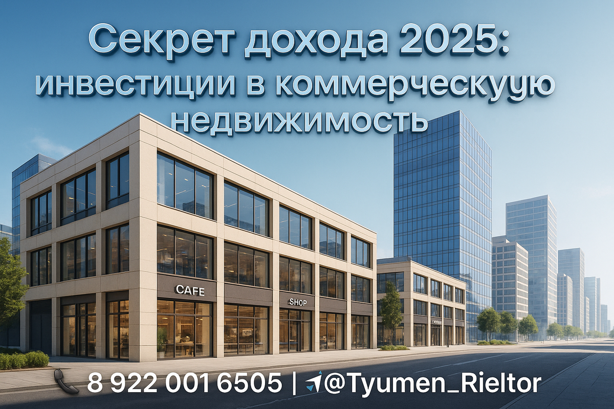    Секрет дохода 2025: инвестиции в коммерческую недвижимость Святослав Шакин