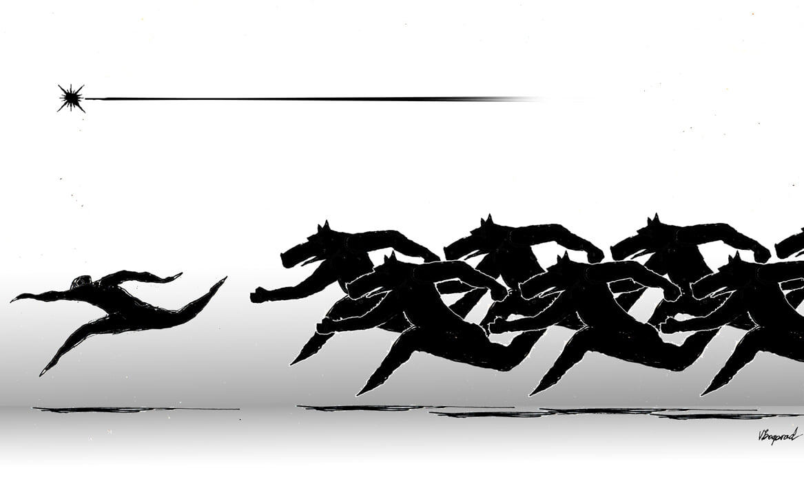 Действие погони, преследования стремящееся к результату?; Ямщик не гони лошадей? ♦ https://www.facebook.com/victor.bogorad/posts/pfbid028xFi3cqqUHoxyYWVSoNf1jujiEhJaCsJJ2tjitDittzMgy7c4Mq1p5GGzXcg635kl ♦ https://www.facebook.com/victor.bogorad/posts/pfbid0SRQ1nzRDPZ33fi4V4AKj5eTLEeeaT6PFWJqGZWcjFKJZmScgrDey6CpSUsi4jH8dl