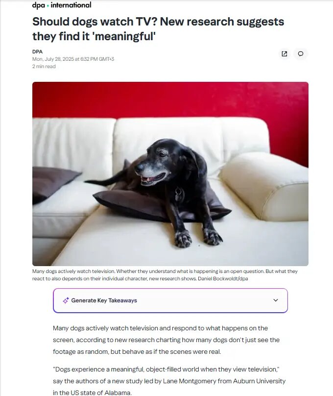    Фото: страница сайта dpa.com