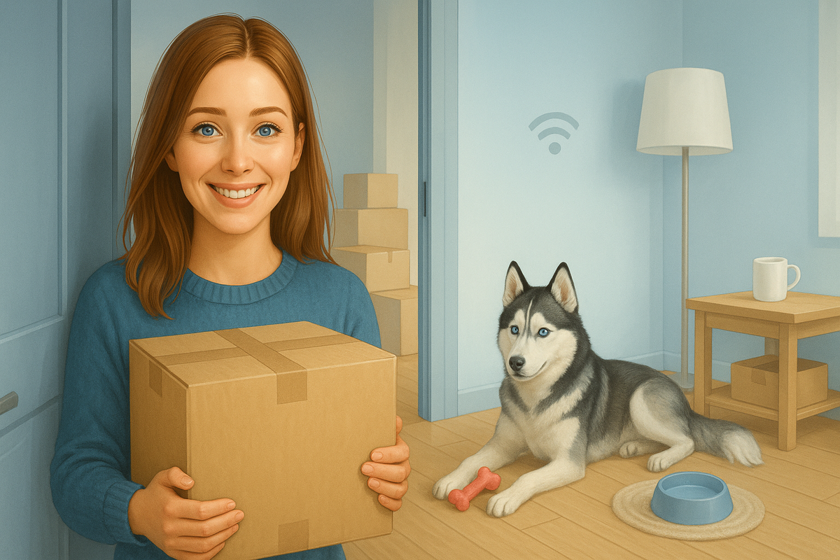 Организовала переезд и даже улыбаюсь 