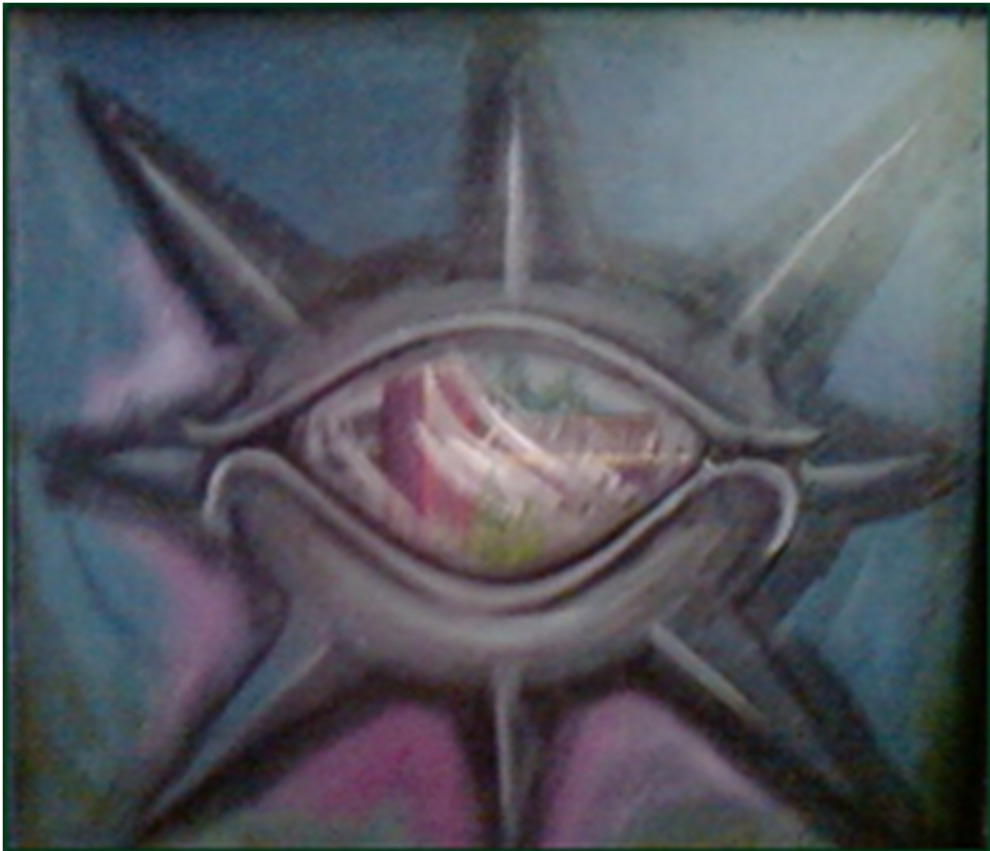 НЛО, картина С. Арефьева.