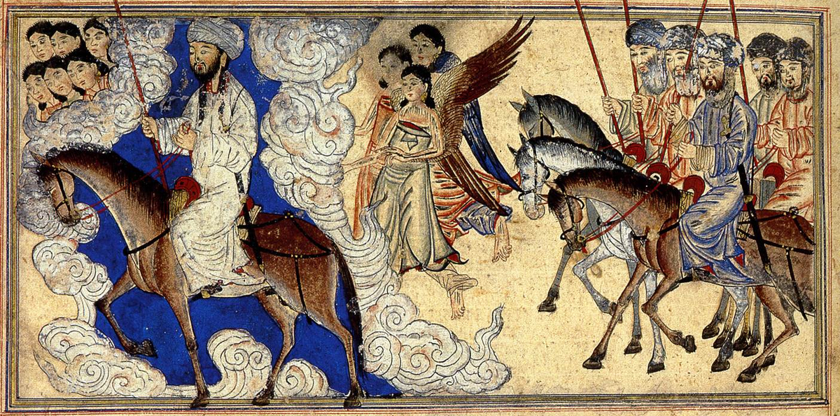 Пророк Мухаммед и его воины.