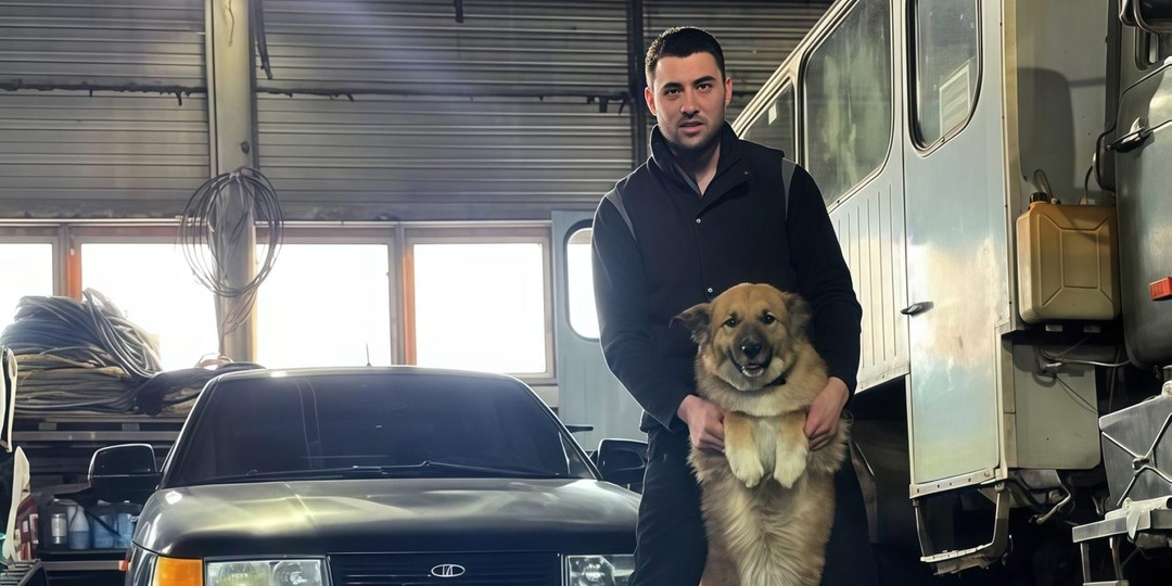«Мы с ней спасли друг друга»: вахтовик из Красноярского края выходил замерзающую в тундре собаку и купил машину, чтобы отвезти домой