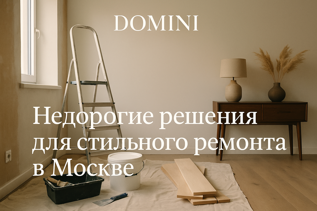    Недорогие решения для стильного ремонта в московской квартире