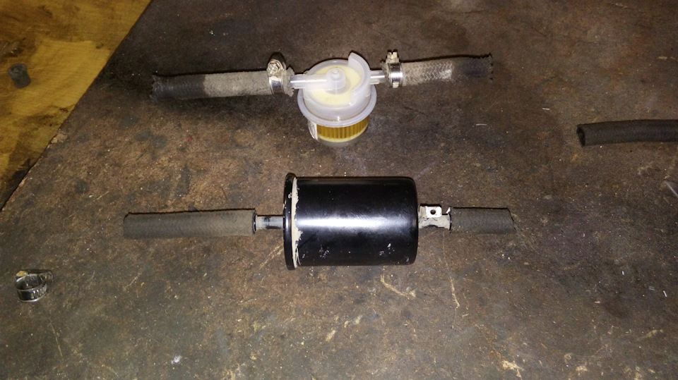 Бензиновый фильтр от инжектора