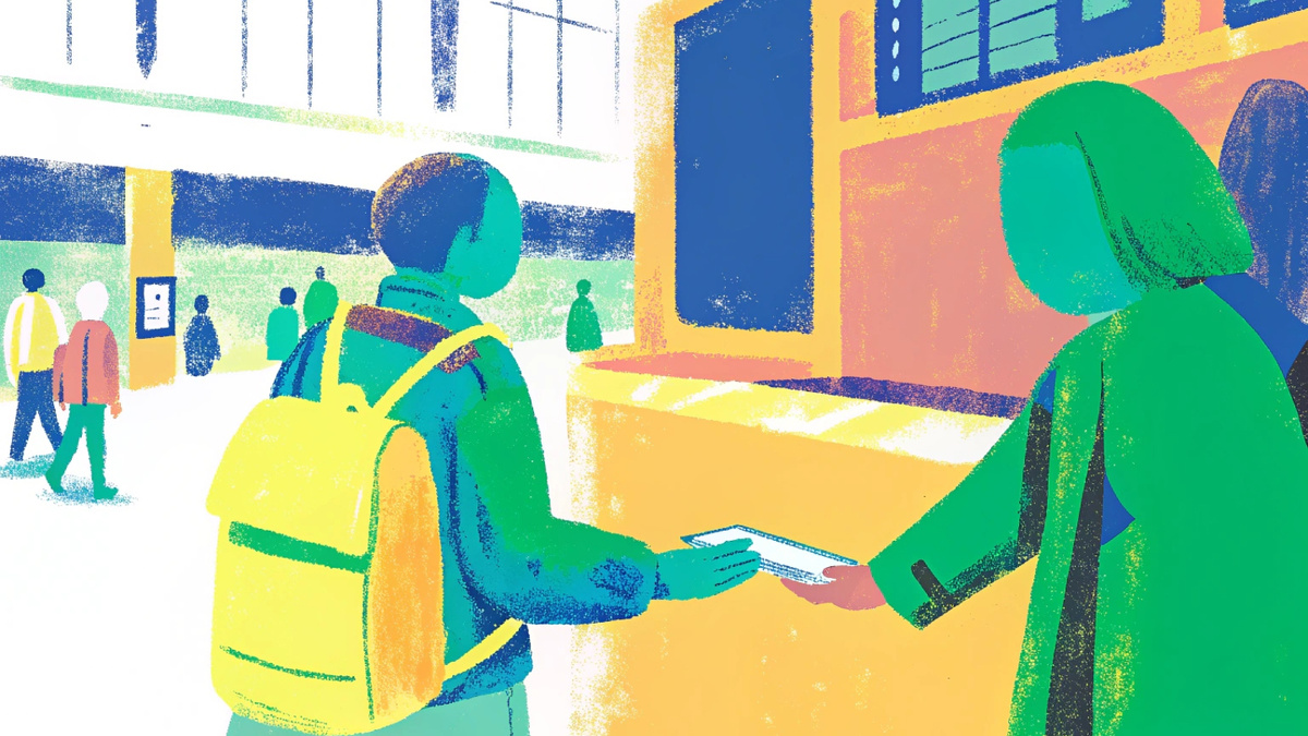     Фото: Recraft.AI В случае опоздания на поезд ваш билет не сгорает, и вы можете его переоформить