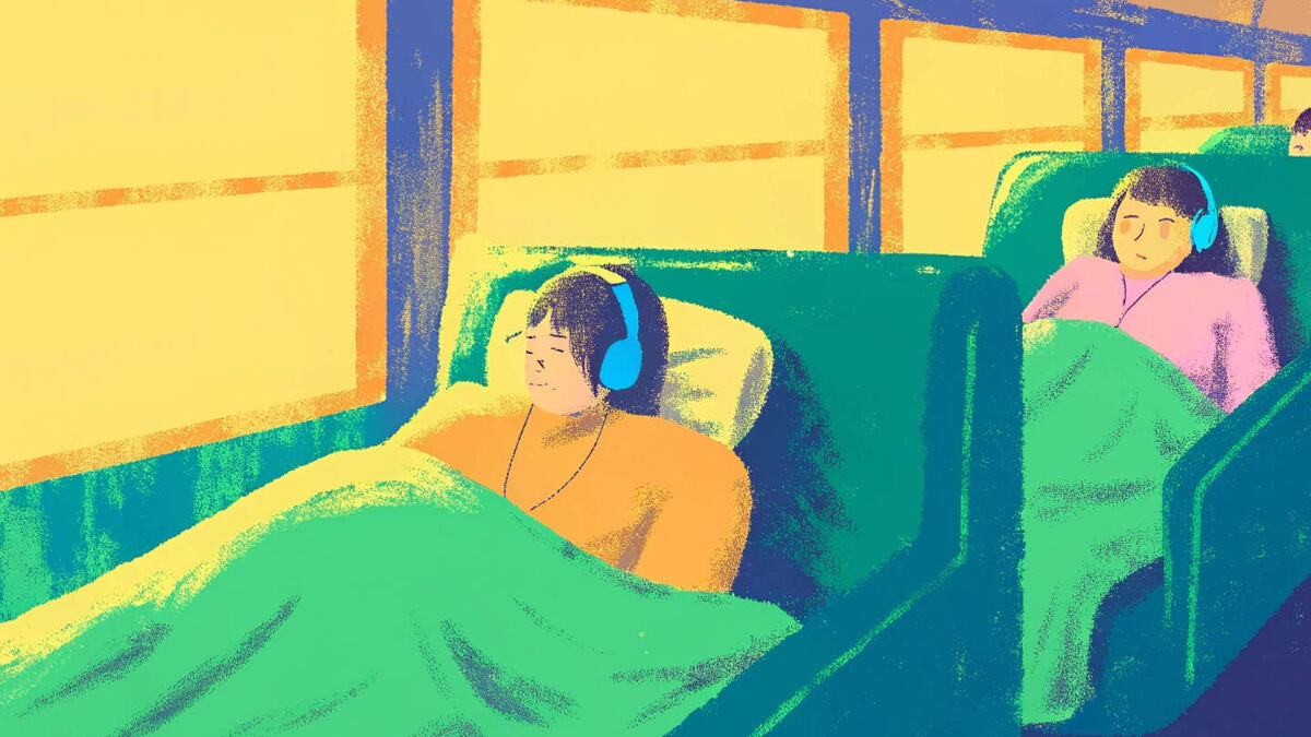     Фото: Recraft.AI Начиная с 1 июня 2025 года, во всех пассажирских вагонах действует запрет на громкие звуки