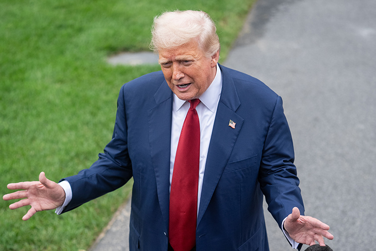    «Европейцы сыграли с Трампом в айкидо: «Ты хочешь, чтобы мы занимались Украиной? Вот мы и занимаемся».   
Фото: © Daniel Torok/Keystone Press Agency / www.globallookpress.com