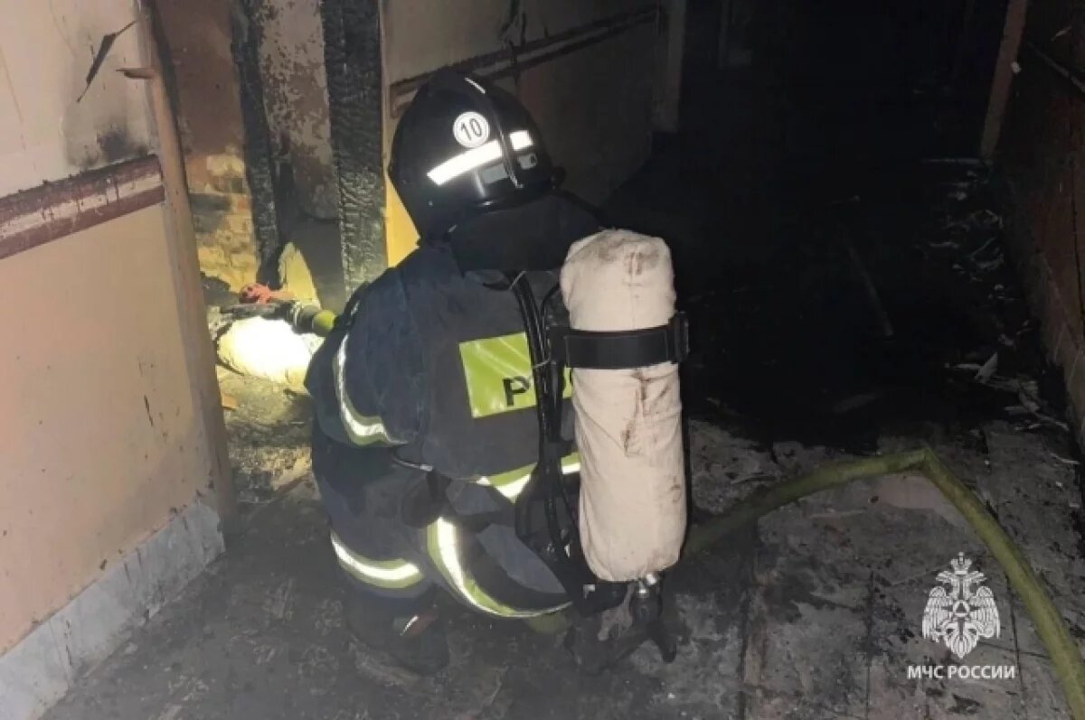    Четыре пожара за сутки потушили в Тульской области