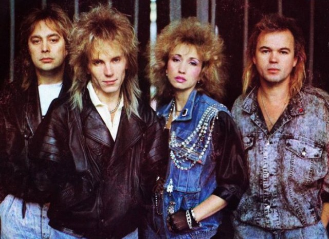 Виктор Салтыков с Ириной Аллегровой (группа «Электроклуб»)