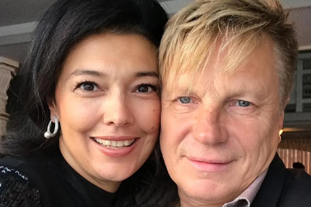 Виктор Салтыков с женой Ириной